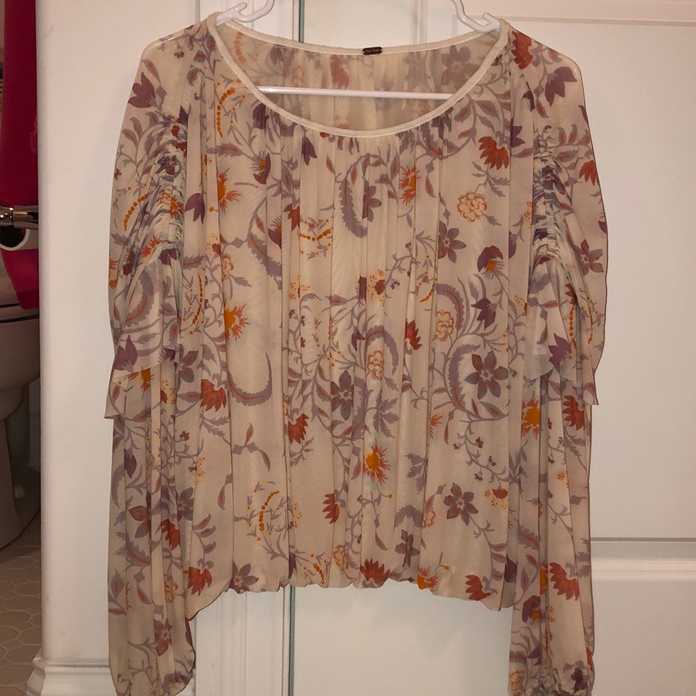 Free People long sleeve blouse